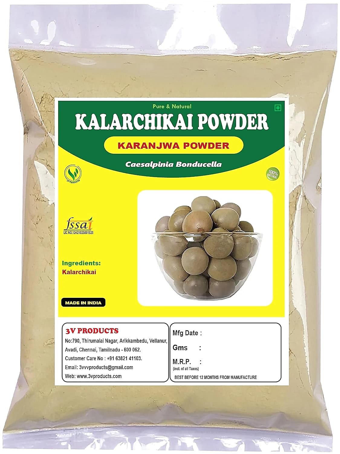 3V Products Kalarchikai Powder