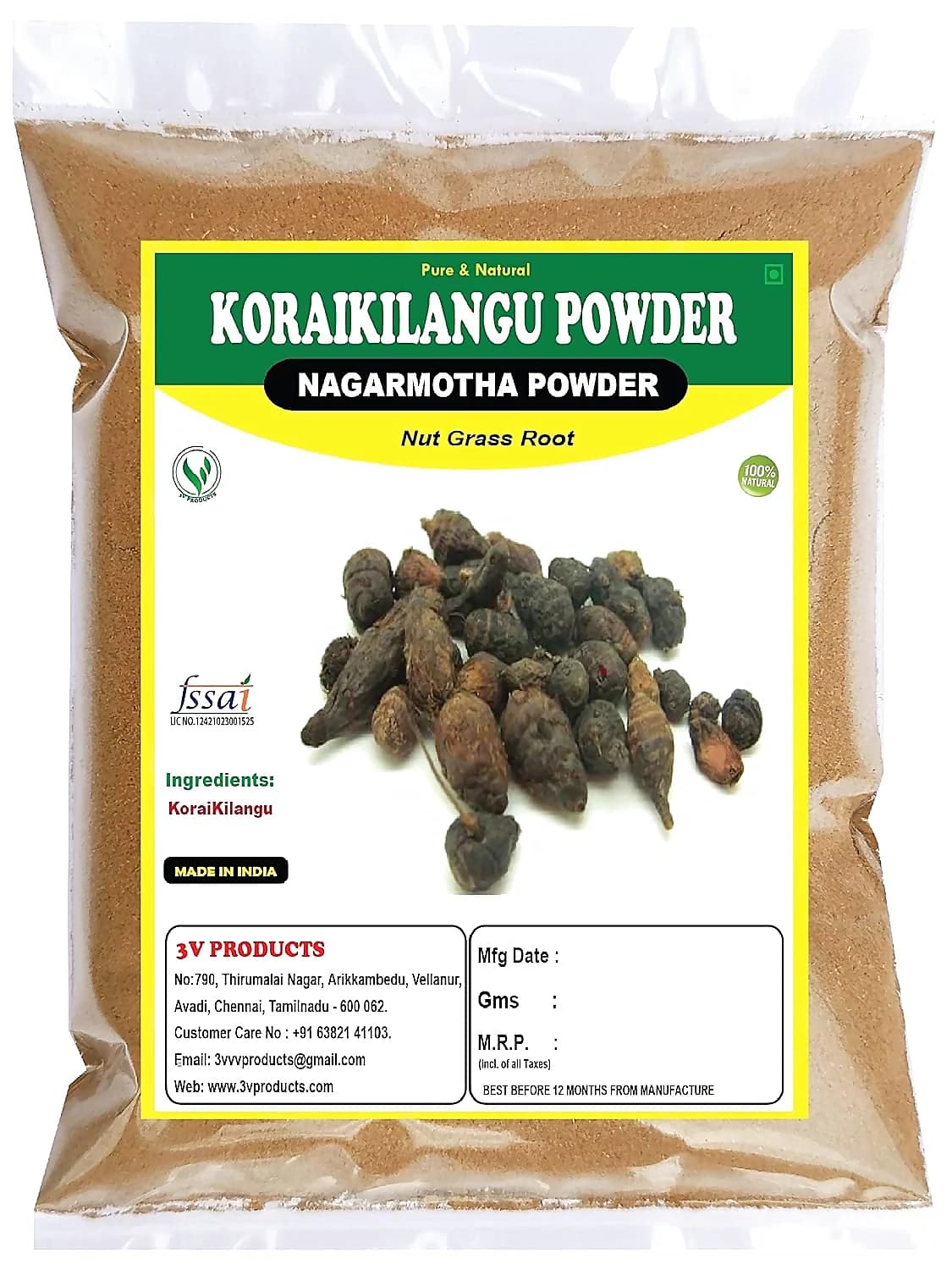 3V Products Koraikilangu Powder
