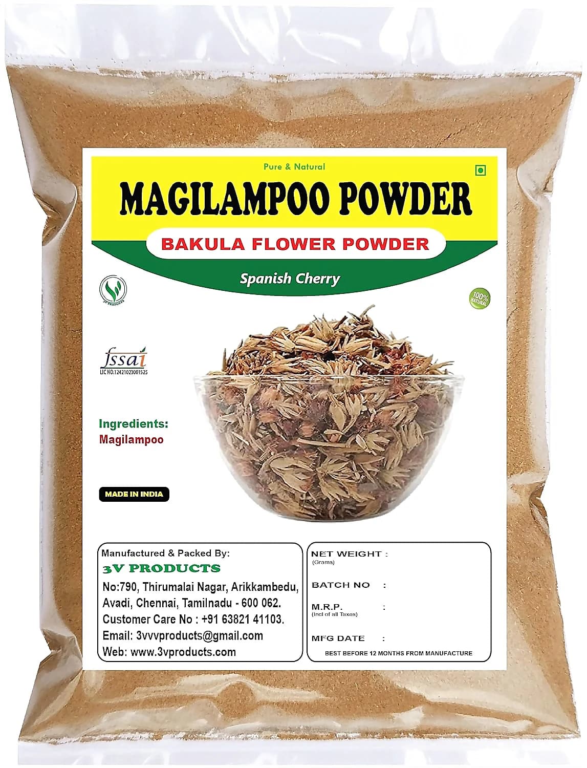 3V Products Magilampoo Flower Powder