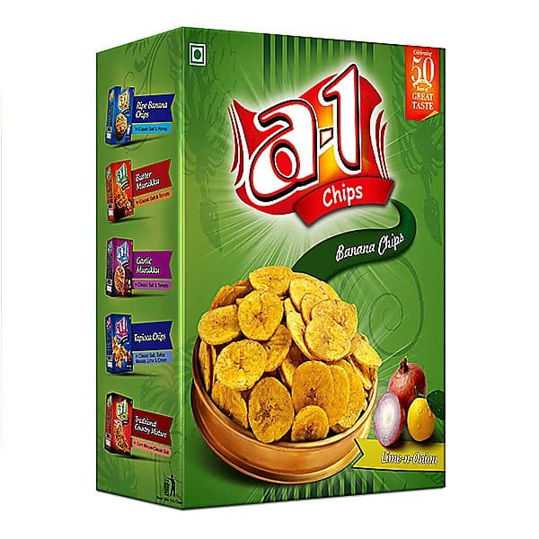 A-1 Chips Banana Chips Lime-n-Onion