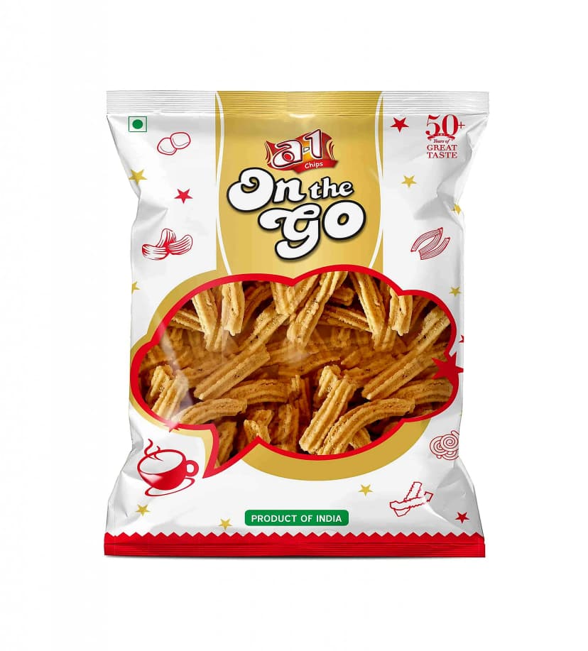 A-1 Chips Garlic Murukku Salt