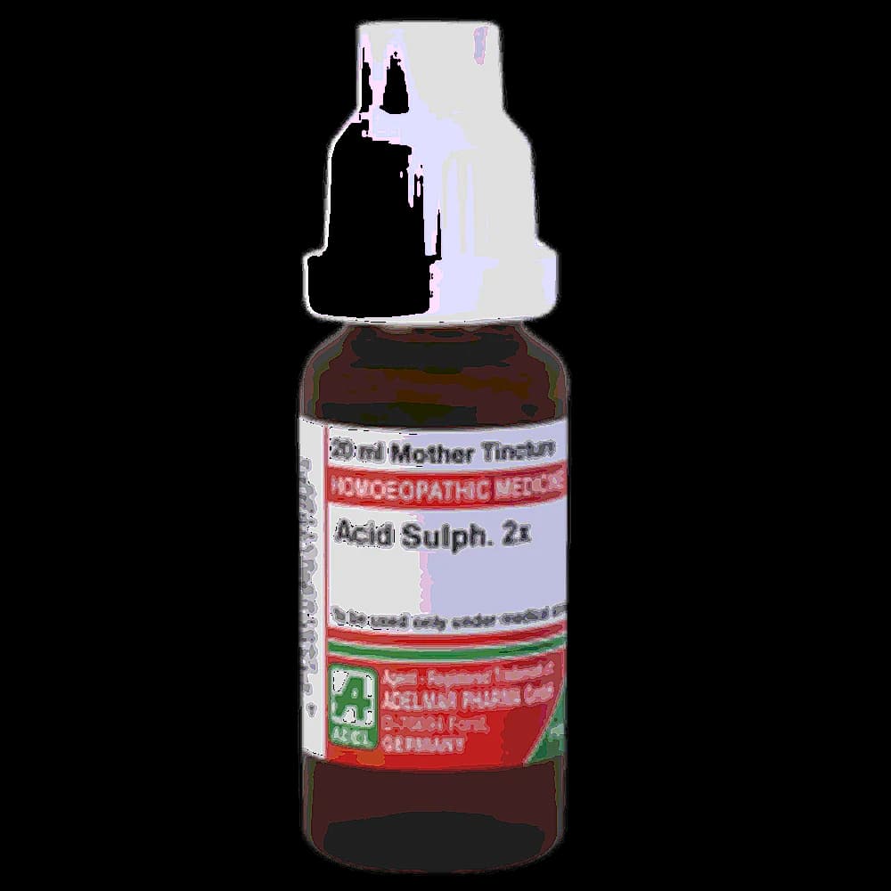 Adel Acid Sulph 2X Mother Tincture Q