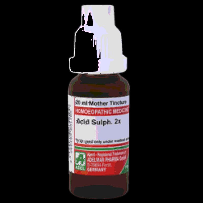 Adel Acid Sulph 2X Mother Tincture Q