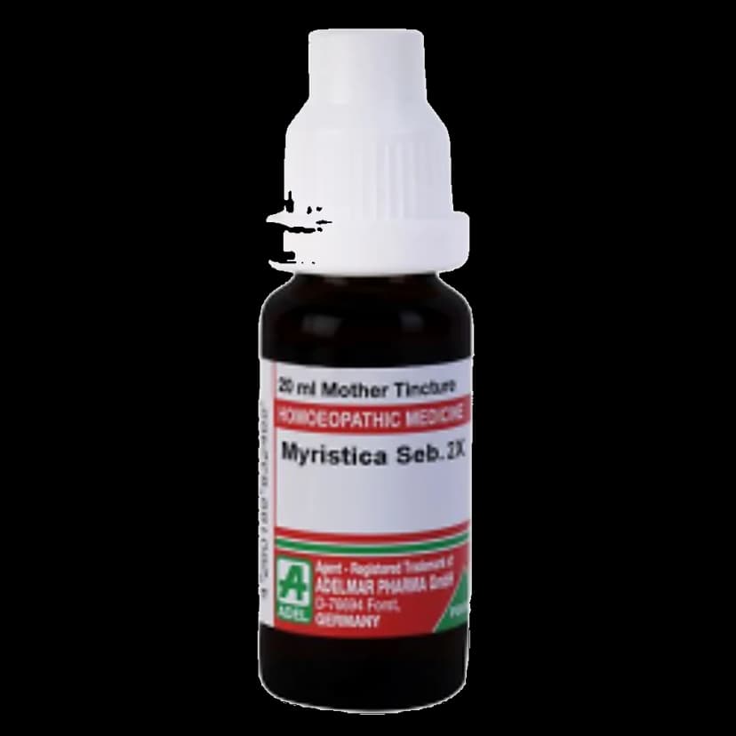 Adel Myristica Seb 2X Mother Tincture Q