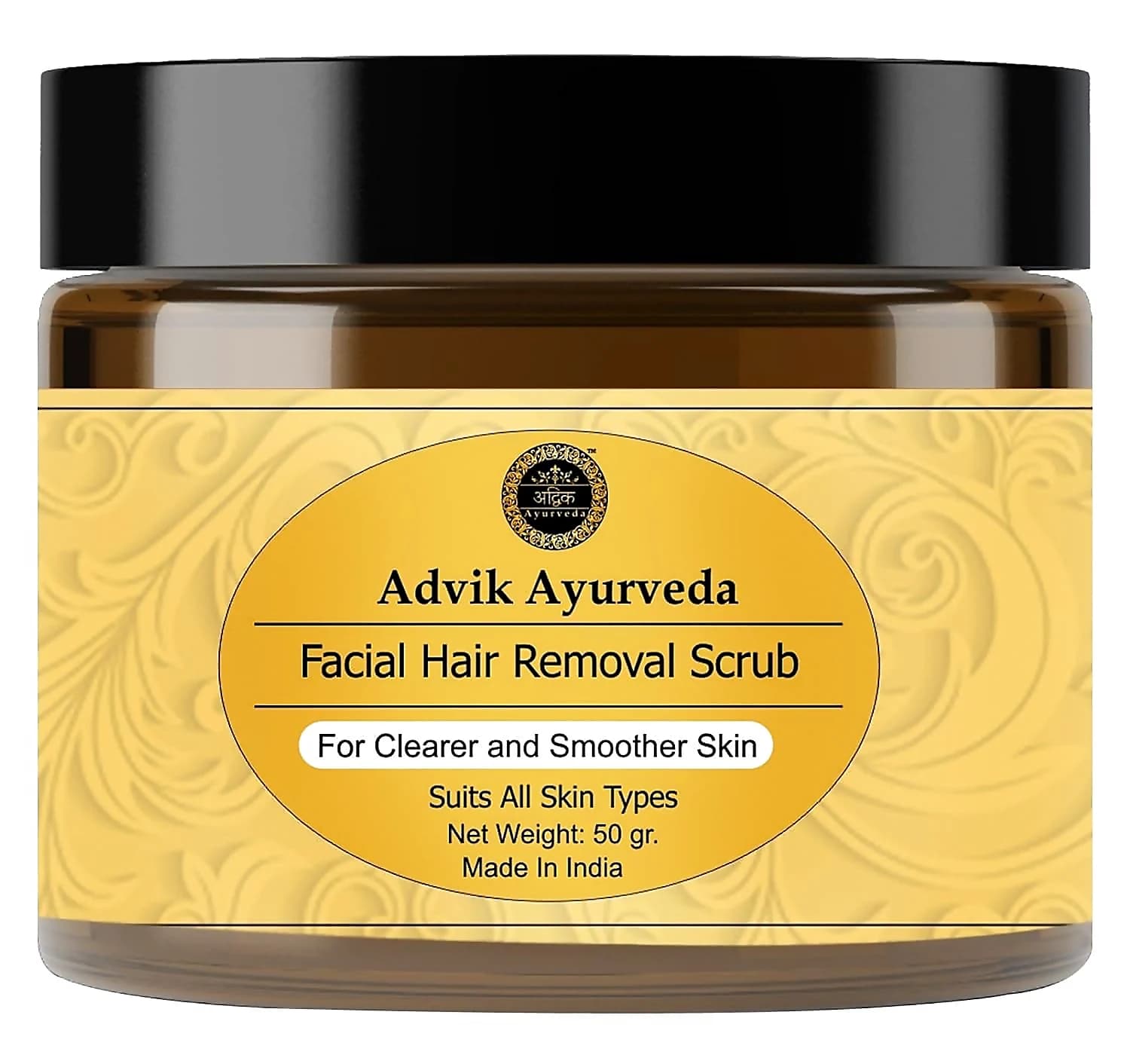Advik Facial Hair Removal Powder Scrub
