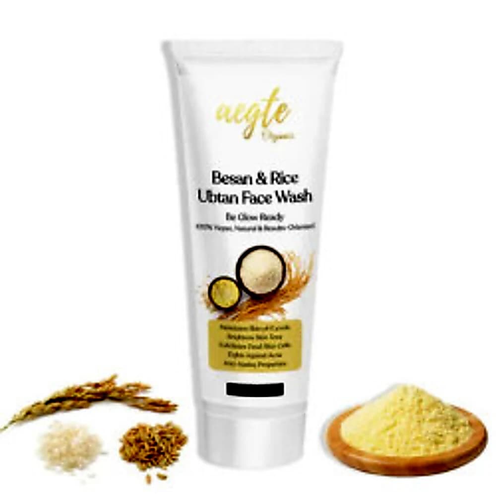 Aegte Organics Besan & Rice Ubtan Face Wash