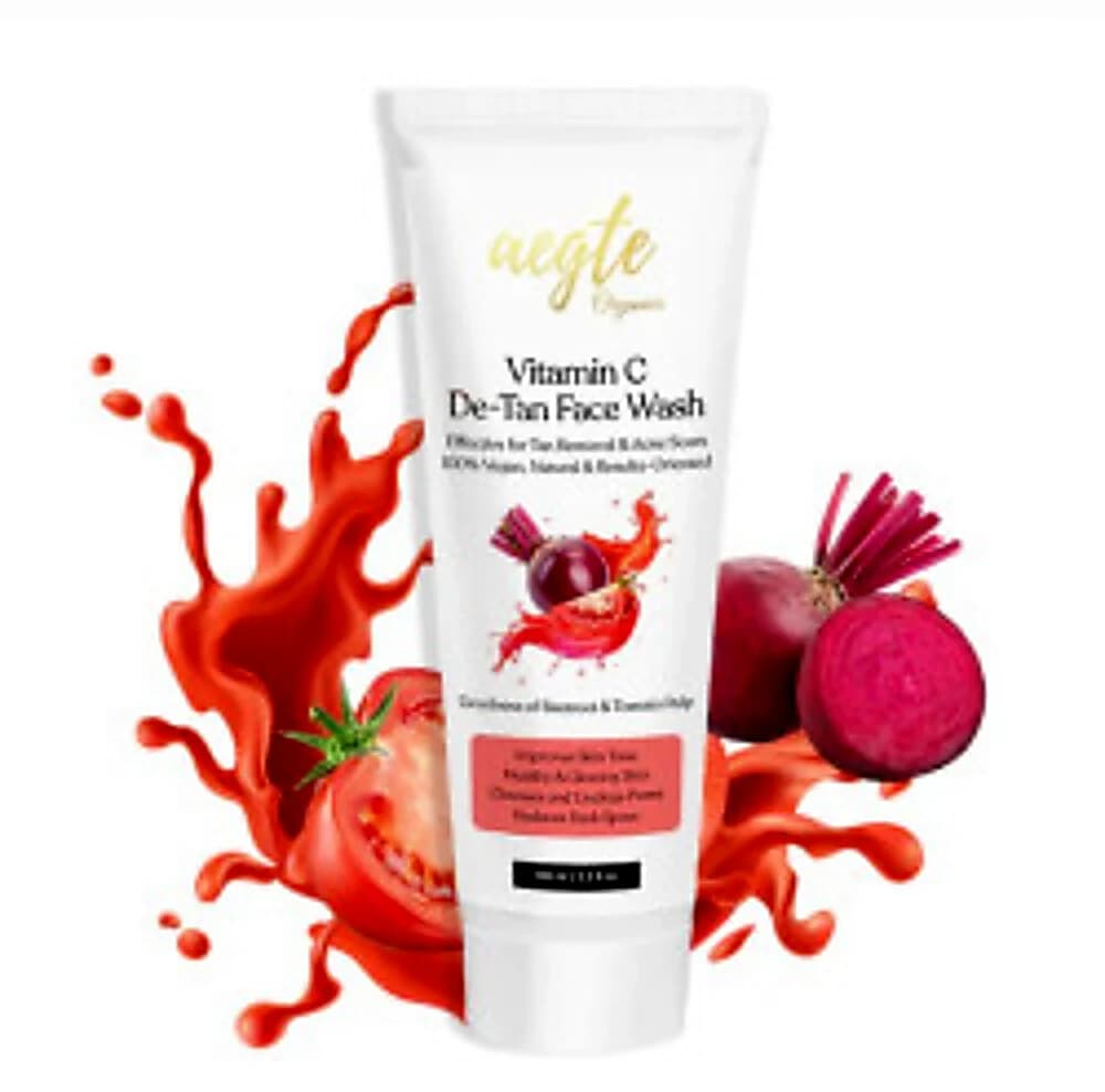 Aegte Organics Vitamin C De-Tan Face Wash