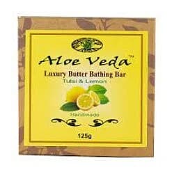 Aloe Veda Luxury Butter Bar - Tulsi & Lemon