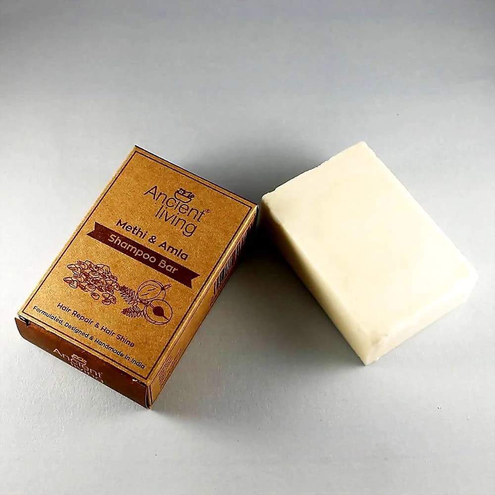 Ancient Living Methi And Amla Shampoo Bar