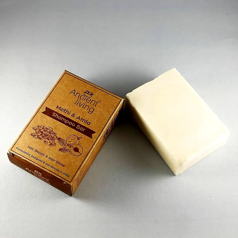 Ancient Living Methi And Amla Shampoo Bar