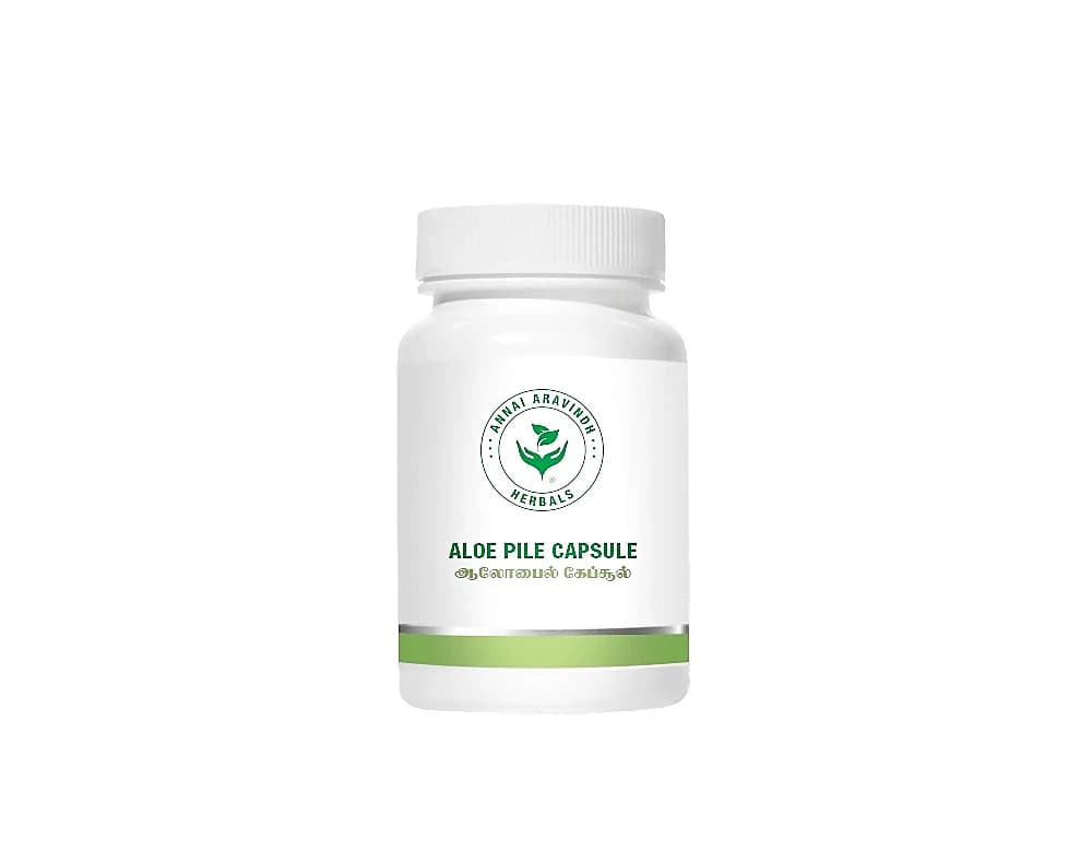 Annai Aravindh Aloe Pile Capsule