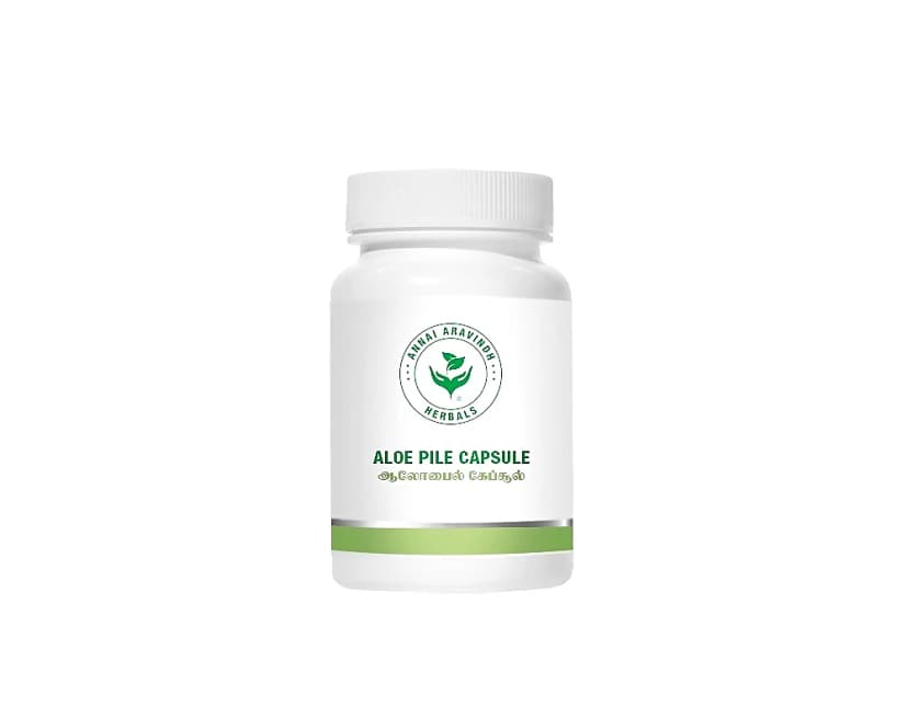 Annai Aravindh Aloe Pile Capsule