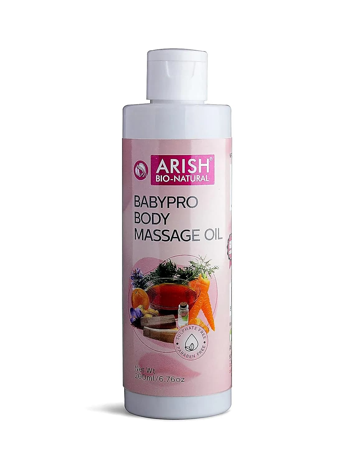 Arish Bio Naturals Baby Pro Body Massage Oil