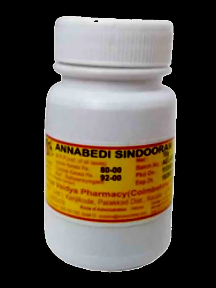 Arya Vaidya Pharmacy Annabedhi Sindooram