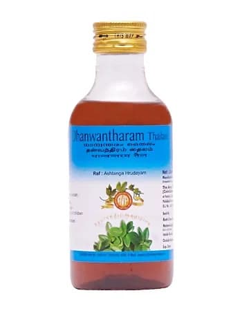 Arya Vaidya Pharmacy Dhanwantharam Thailam