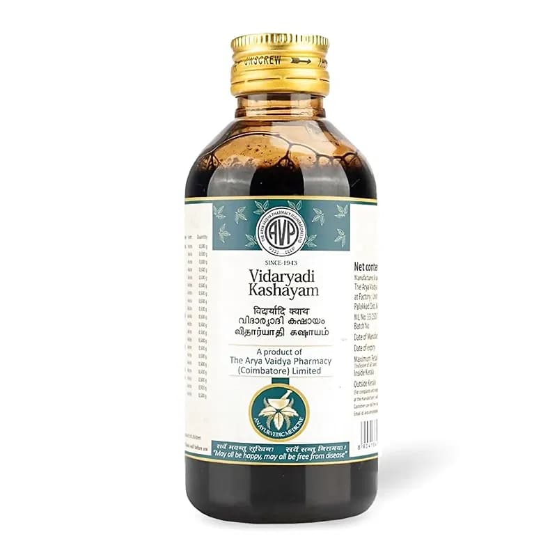 Arya Vaidya Pharmacy Vidaryadi Kashayam
