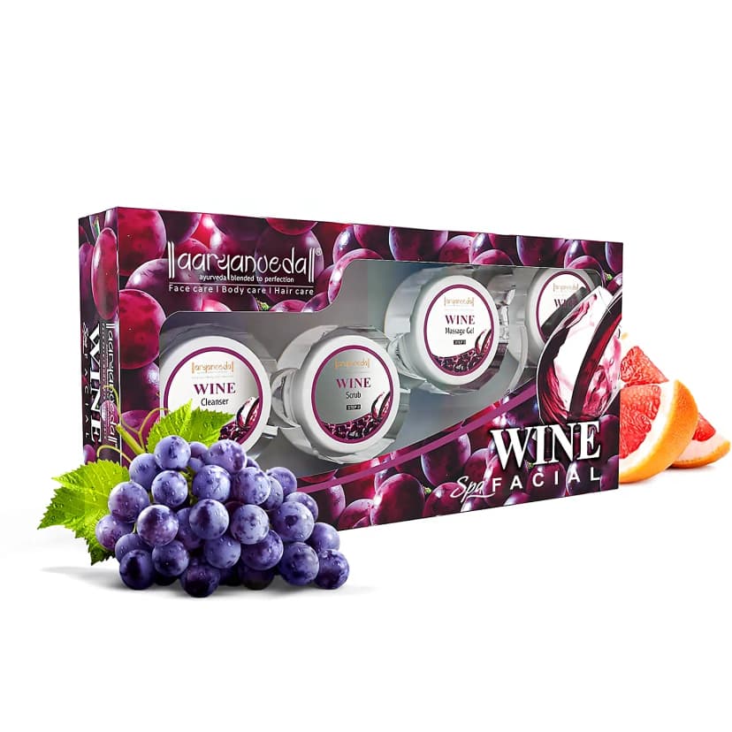 Aryanveda Wine Spa Facial