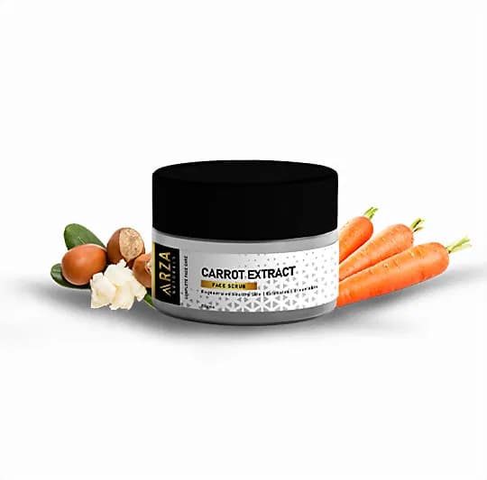 Arza Naturals Carrot Extract Face Scrub