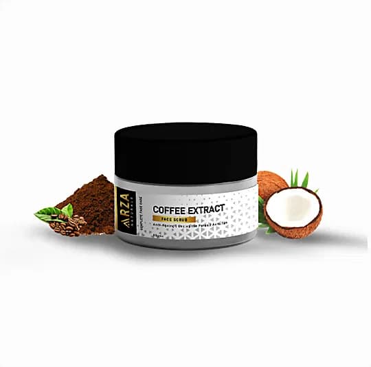 Arza Naturals Coffee Extract Face Scrub