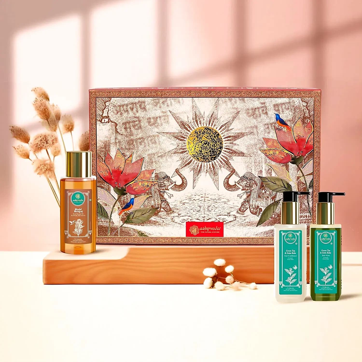 Ashpveda Hair Care Treasure Kit