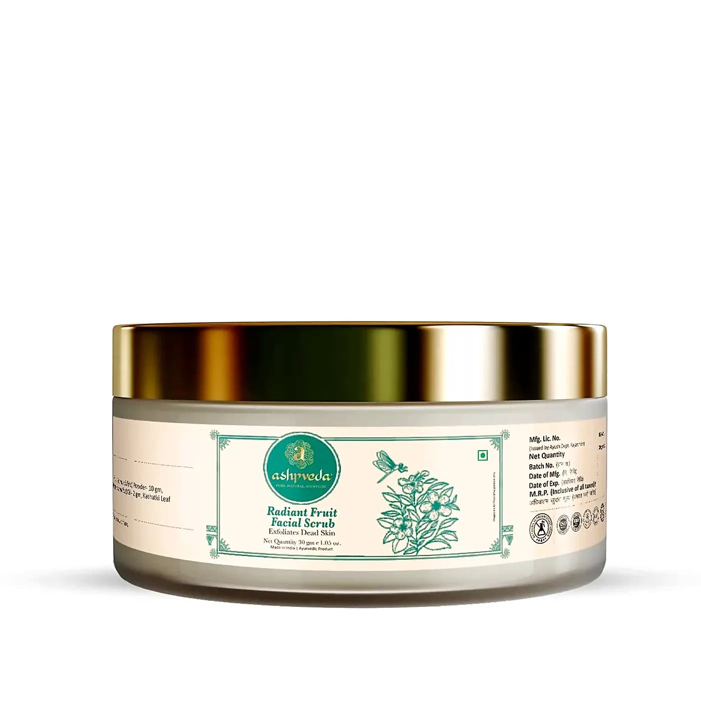 Ashpveda Radiant Fruit Facial Scrub