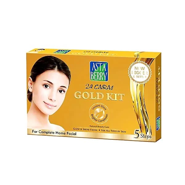 Astaberry Indulge Gold Mini Facial Kit