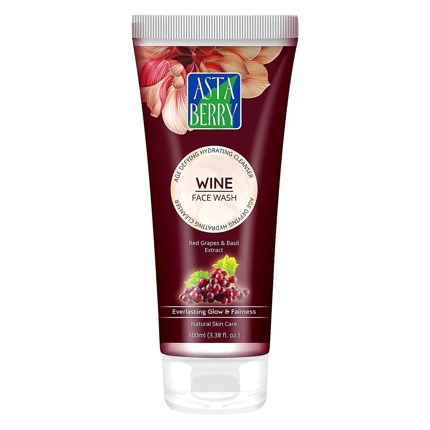 Astaberry Indulge Wine Face Wash