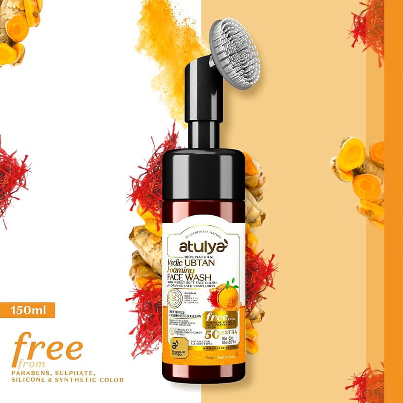 Atulya Vedic Ubtan Foaming Face wash