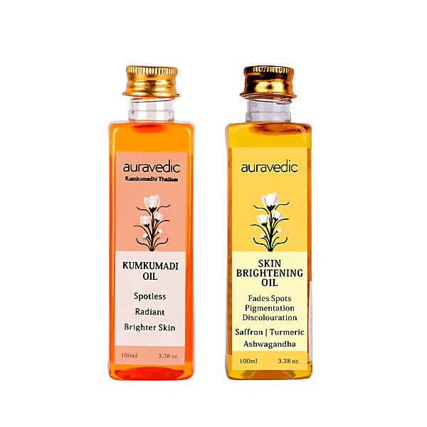 Auravedic Brightening Glow Oils