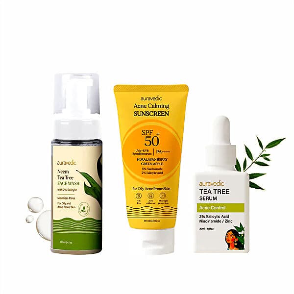 Auravedic Complete Acne and Spots Solution