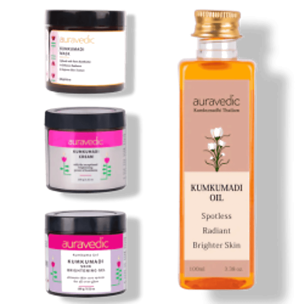 Auravedic Glow with the Kumkumadi Collection