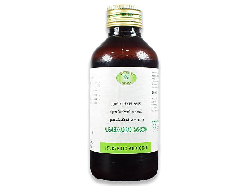 Avn Ayurveda Musaleekhadiradi Kashayam