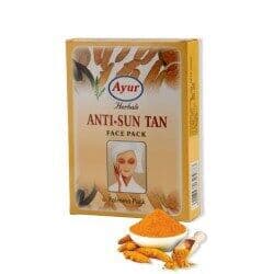 Ayur Herbals Anti-Sun Tan Face Pack