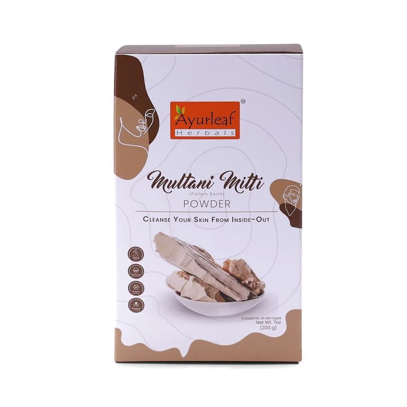 Ayurleaf Herbal Multani Mitti Powder