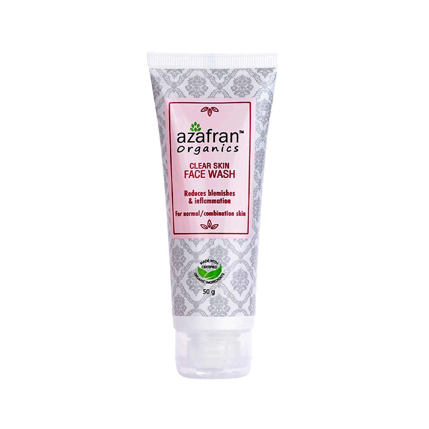 Azafran Organic Organic Clear Skin Face Wash