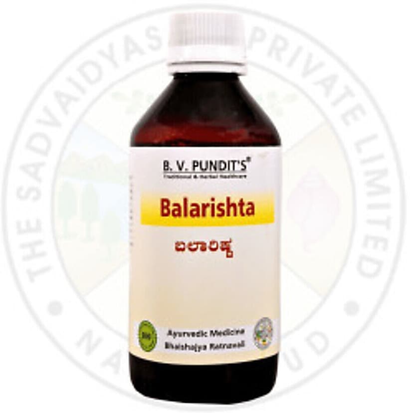 B. V. Pundit'S Balarishta