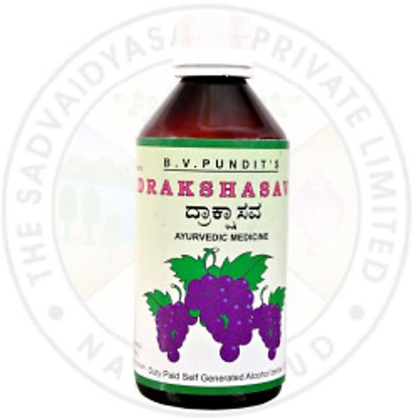 B. V. Pundit'S Drakshasava