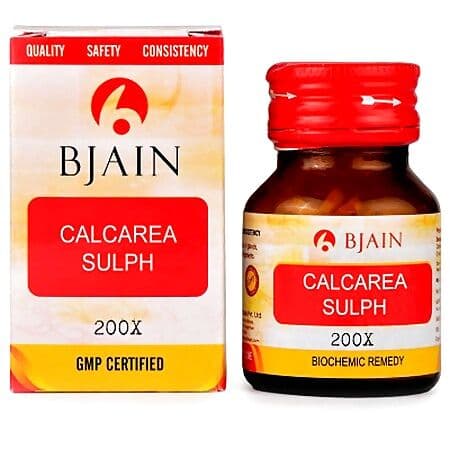 B Jain Calcarea Sulph 200X