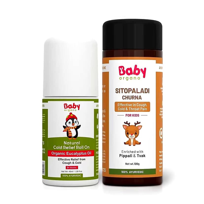 BabyOrgano Kid's Cold and Cough Relief Combo