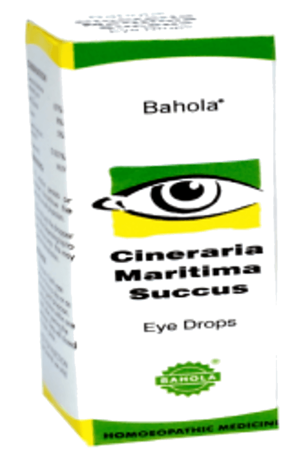 Bahola Cineraria Maritima Succus Eye Drop