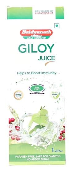 Baidyanath Giloy Tulsi Juice - Asli Ayurved