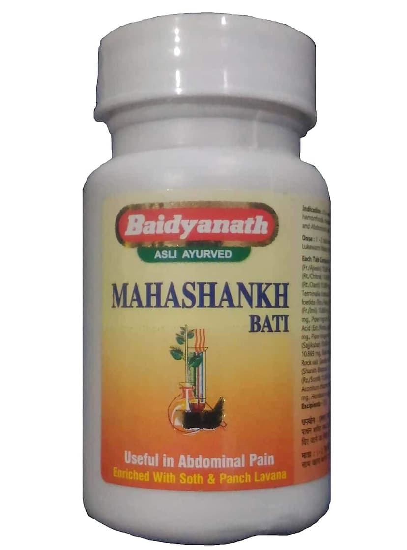 Baidyanath Mahashankh Bati - Asli Ayurveda