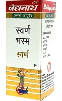 Baidyanath Swarna Bhasma - Asli Ayurveda