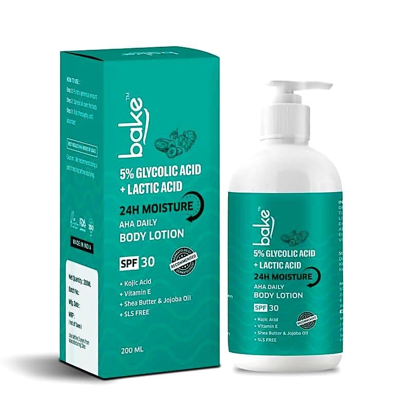 Bake 5% AHA Exfoliating Body Lotion