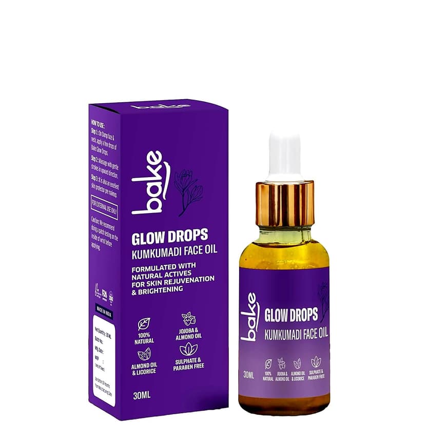 Bake Glow Drops Kumkumadi Face Oil