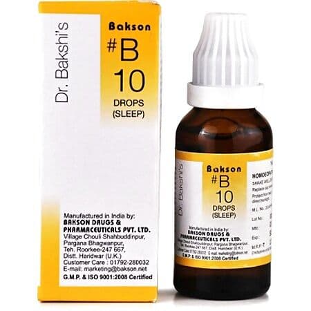 Bakson B10 Sleep Drops