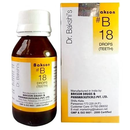 Bakson B18 Teeth Drops