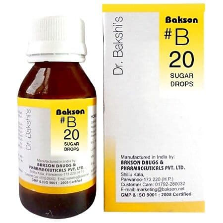 Bakson B20 Sugar Drops