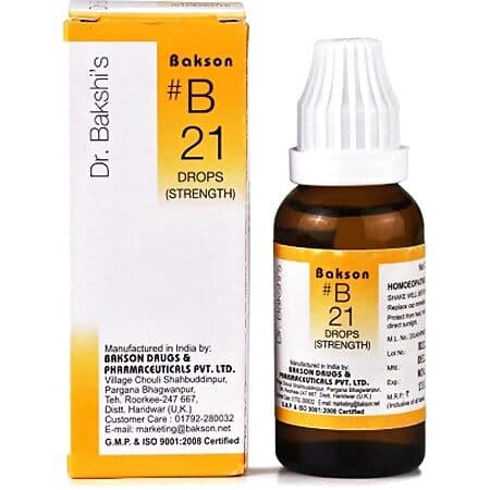 Bakson B21 Strength Drops