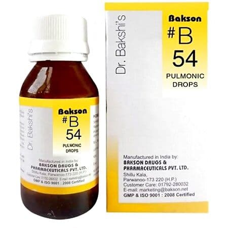 Bakson B54 Pulmonic Drops